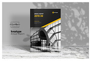 Kreatype Annual Report, a Brochure Template by Kreatype Studio (Thumbnail 1 of 16)