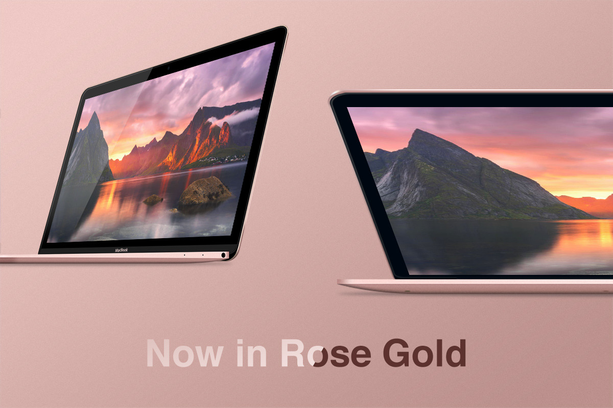 Apple MacBook 2015 Mockup, a Mac Mockup by RadekBroz (Photo 3 of 6)
