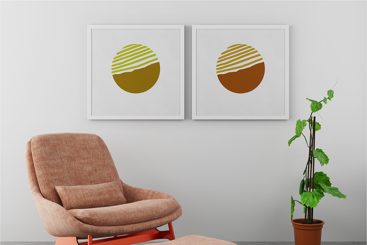 Interior Picture Frame Mockups, a Mockup by Runend (Photo 10 of 13)