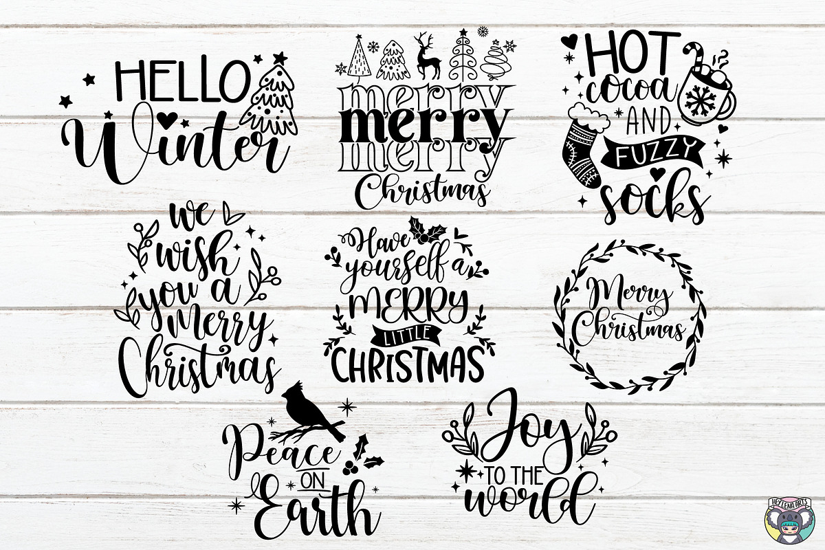Christmas Svg Bundle, an Object Graphic by HeyLenaArts (Photo 3 of 8)