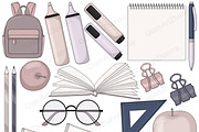 Study Beige Clipart, an Education Illustration by GlamArtZhanna (Thumbnail 3 of 6)