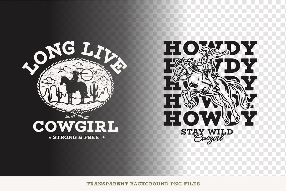 Cowgirl Design Collection - Mono, a Branding & Logo Template by cd-design.co (Photo 5 of 9)