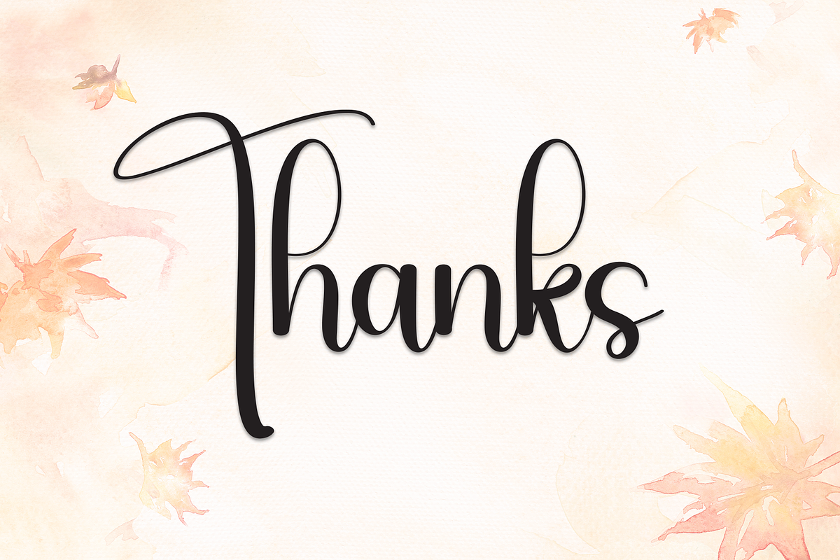 Autumn | Script Font, a Handwritten Font by Scratchones (Photo 9 of 9)