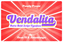Vendalita – Retro Bold Script