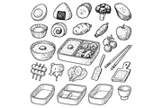 Bento Box Food Illustration, an Object Graphic by nikagraphic (Thumbnail 3 of 3)