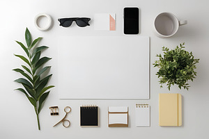 Stationery Clean modern still life, a School & Education Photo by ComfortQ