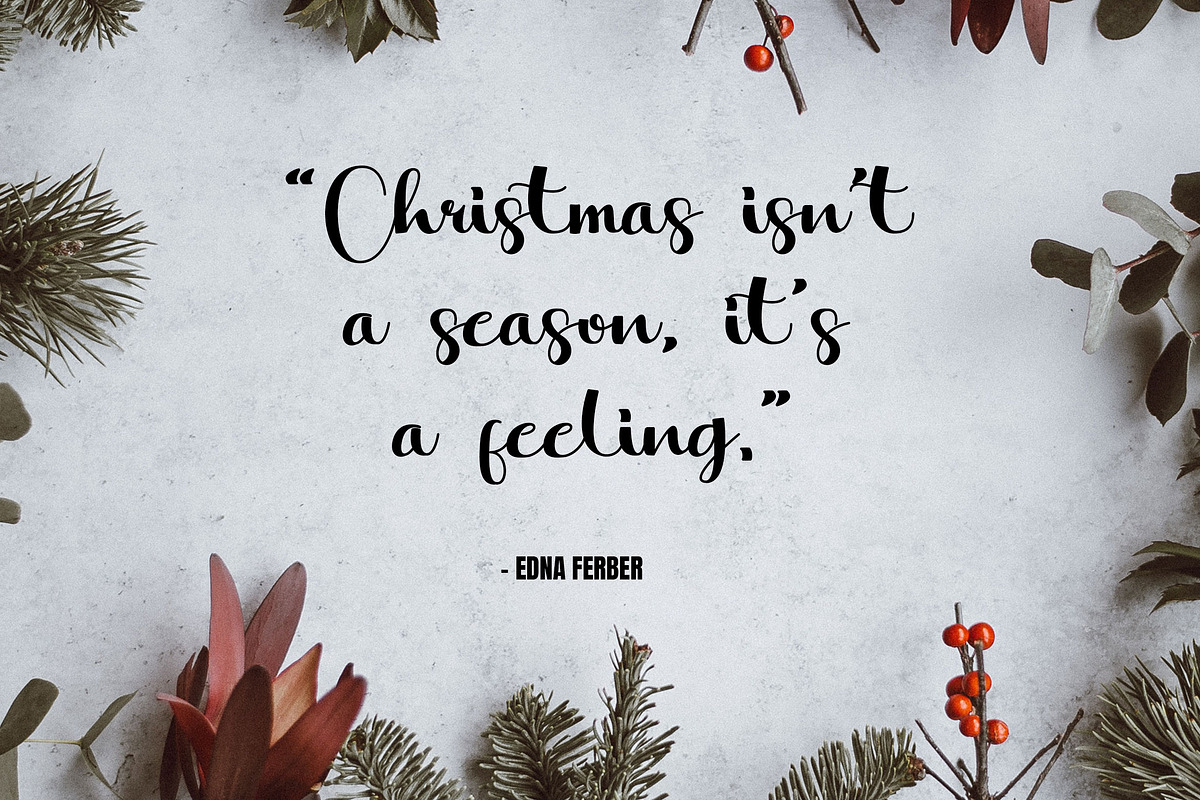 For & After | Christmas Font Duo, a Script Font by Jadatype.id (Photo 8 of 12)