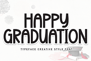 Happy Graduation | Script Font, a Script Font by Scratchones (Thumbnail 1 of 8)