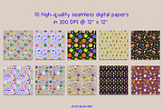 Back to School Clipart and Patterns, a Pattern Graphic by Drafts n Doodles (Thumbnail 4 of 12)