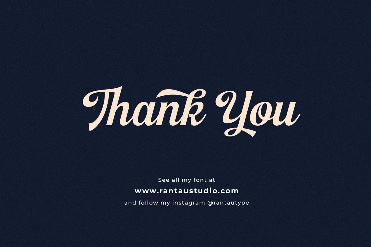 Ampher - Modern Vintage Font, a Font by RantautypeStudio (Photo 11 of 11)
