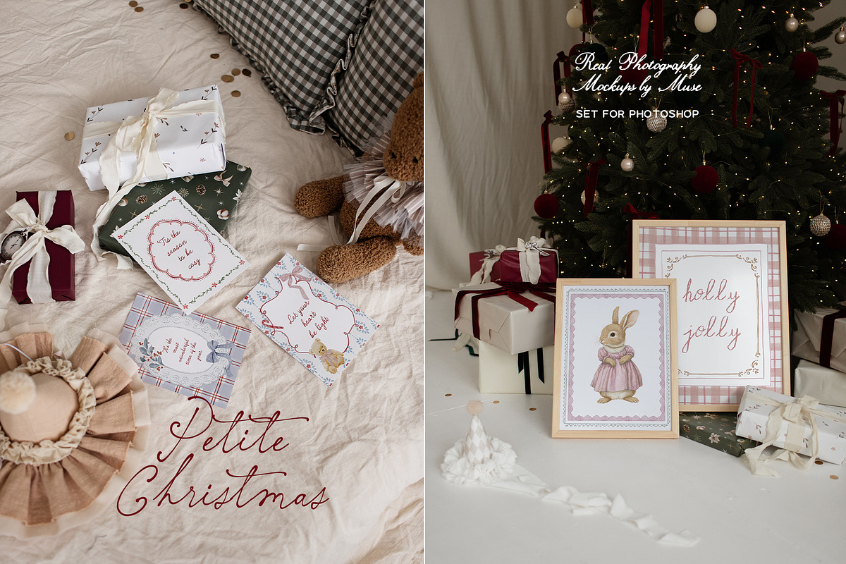 Petite Christmas Nursery Mockups, a Household Mockup by The Bambi Collective (Photo 7 of 18)