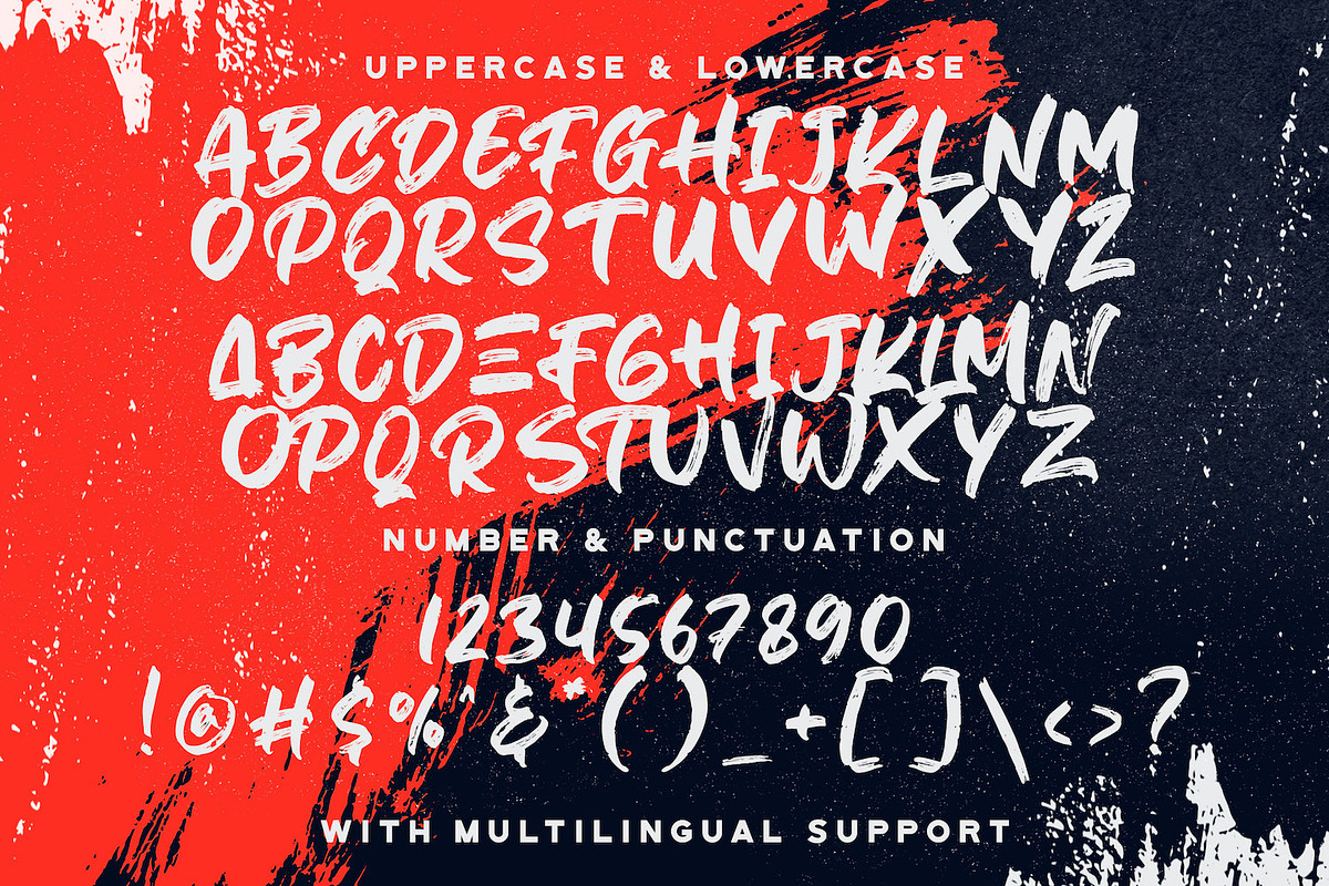 Hiruzen Exists - Textured Brush Font, a Script Font by StringLabs (Photo 13 of 14)