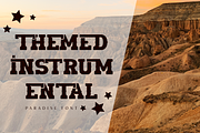PARADISE | Bold Slab Serif Font, a Slab Serif Font by 177Studio (Thumbnail 6 of 9)