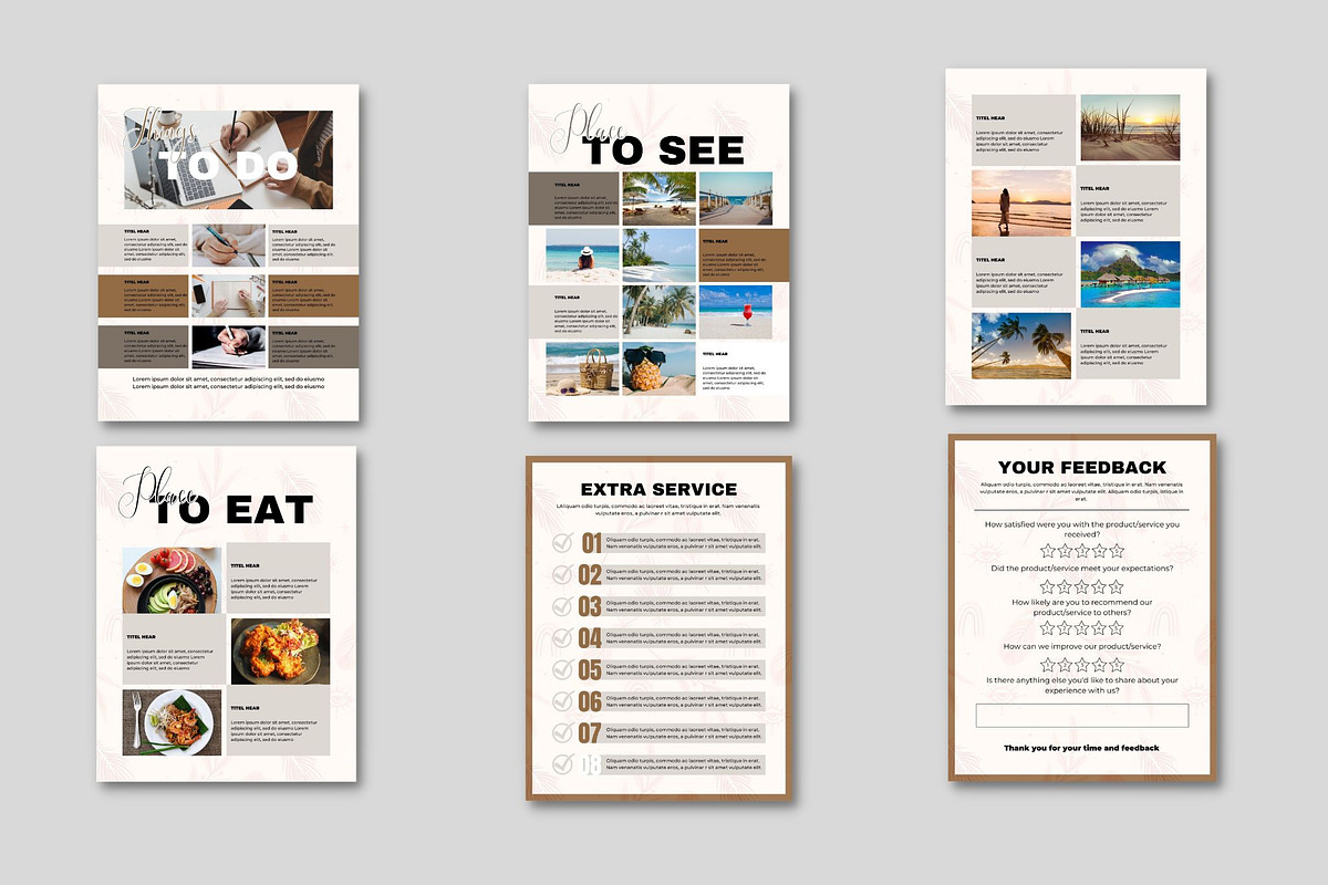 Airbnb Welcome Book Template preview 5