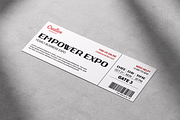 Simple Multipurpose Ticket, a Print Template by Tzochko (Thumbnail 1 of 5)
