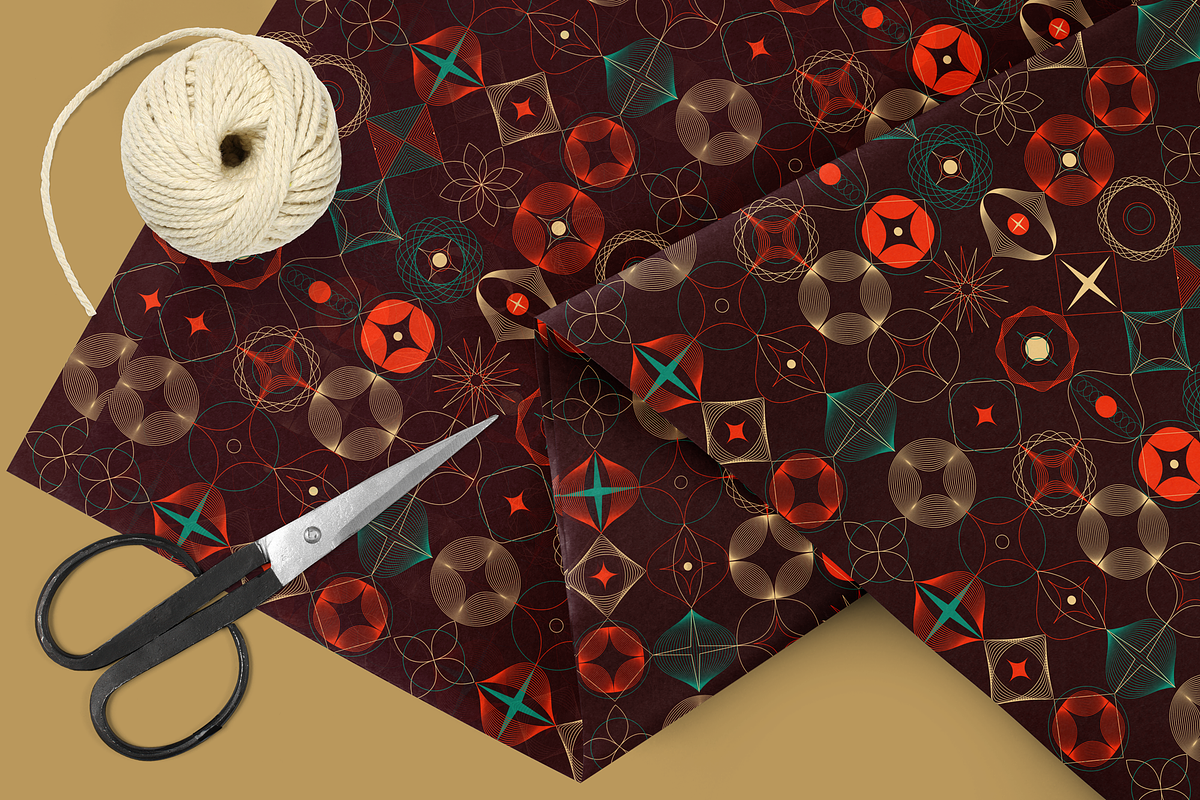Kinetismus - vector set, a Pattern Graphic by Deveze Art & Co (Photo 7 of 10)