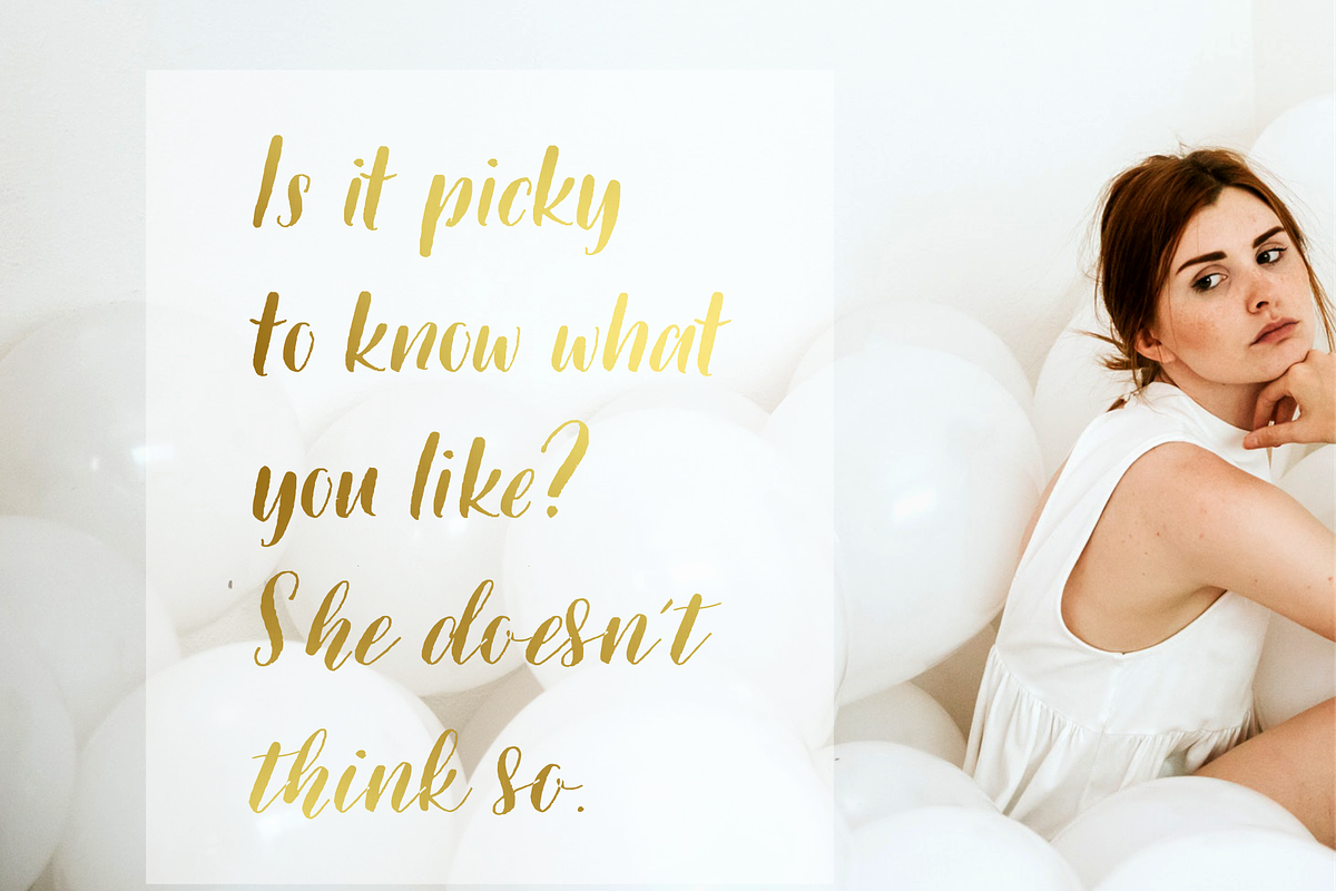 Picky Girl Font Pair preview 4