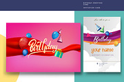 10 Pages Birthday Invitation Cards, an Invitation Template by OtpirusGraphic (Thumbnail 4 of 6)