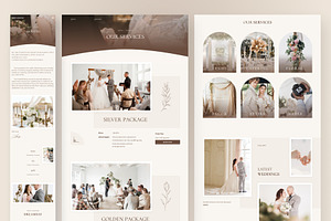 DreamDay - Wedding Planner Framer