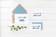 Wedding Suite Mockup - Manzanita S1, a Print Template by ILLONA GRAPHICS (Thumbnail 4 of 6)