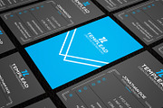 Corporate Business Card CM133, a Business Card Template by annozio (Thumbnail 4 of 4)