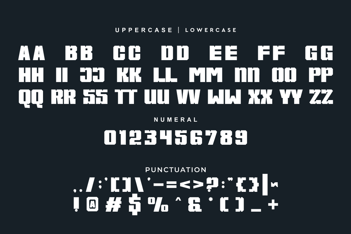 Runeki Bikers - Racing Car Font, a Sans Serif Font by Iqsiart Studio (Photo 3 of 8)