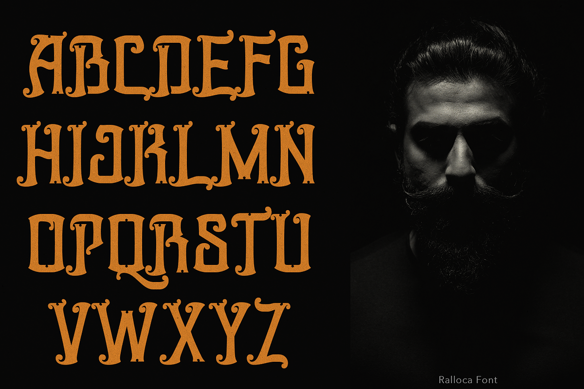 Ralloca Victorian Font, a Serif Font by TypeClassHeroes (Photo 3 of 15)