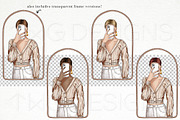 Beige Aesthetic Fashion Clip Art Set, an Illustration by TWG Designs (Thumbnail 7 of 8)