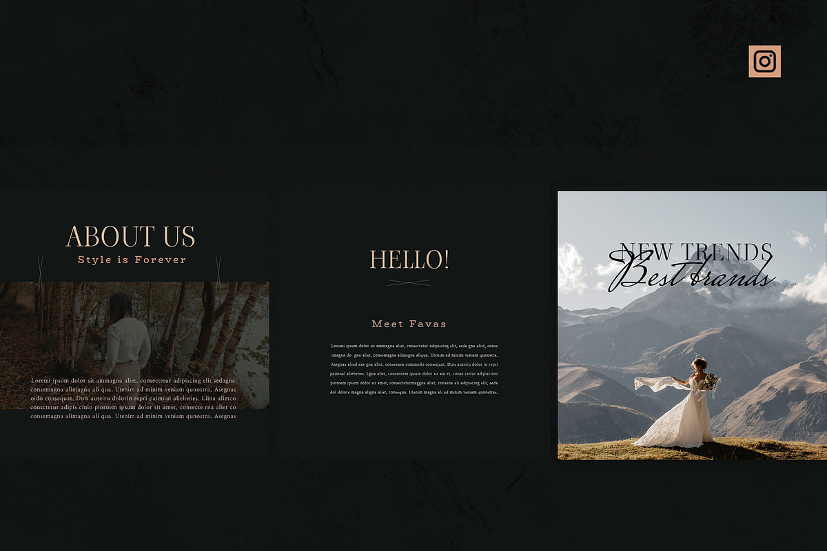 Fashion - Instagram Post Pack, a Social Media Template by Touringxx Creative Studio (Photo 7 of 8)