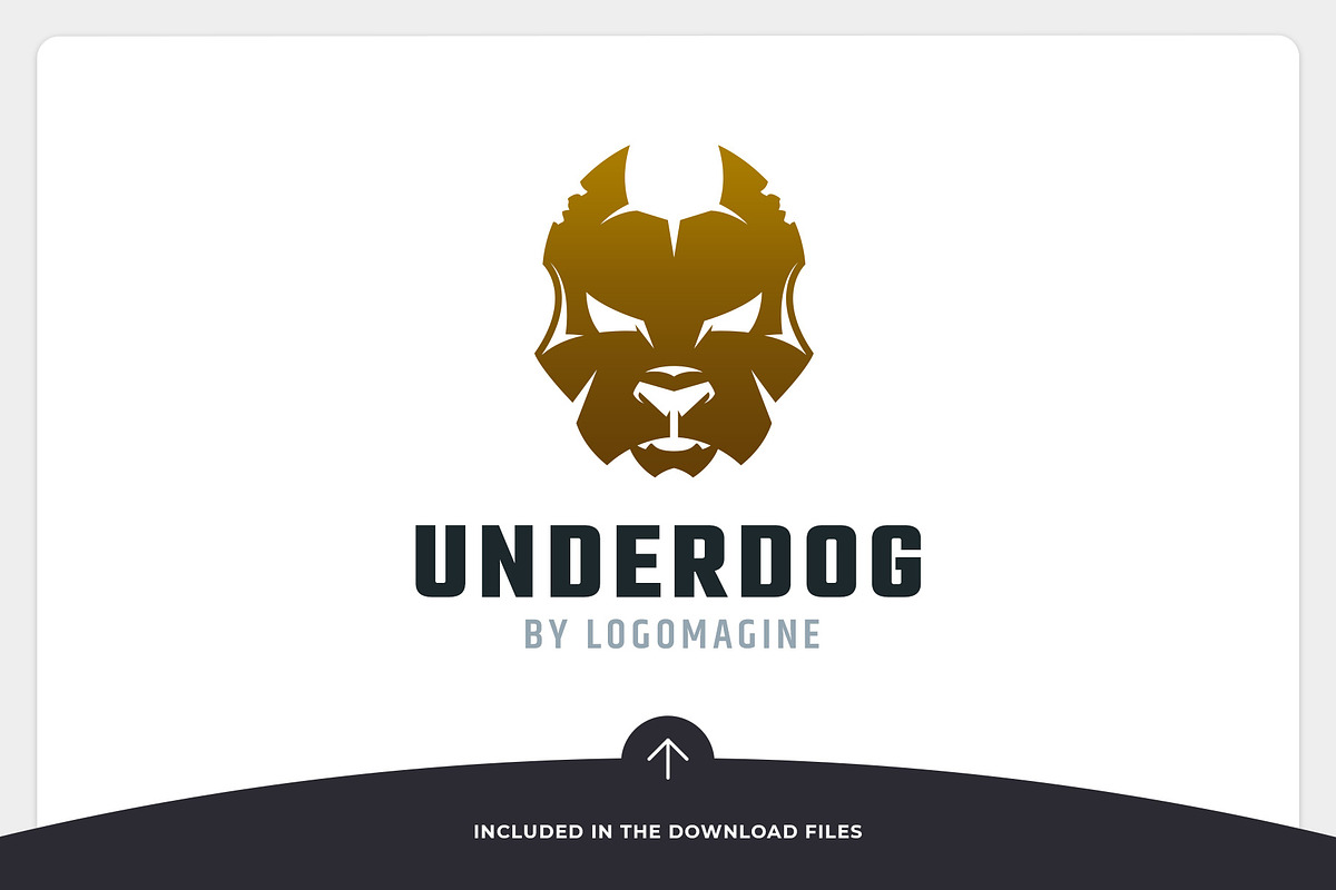Underdog Logo Template, a Branding & Logo Template by LOGOMAGINE (Photo 9 of 16)