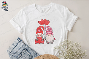 Lovely Gnome Sublimation Design