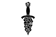 Ornamental Dagger Silhouette Bundle, an Object Illustration by Gaye Art (Thumbnail 8 of 15)