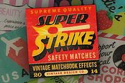 Super Strike - Matchbook Effects, a Layer Style Add-On by Ian Barnard (Thumbnail 1 of 5)
