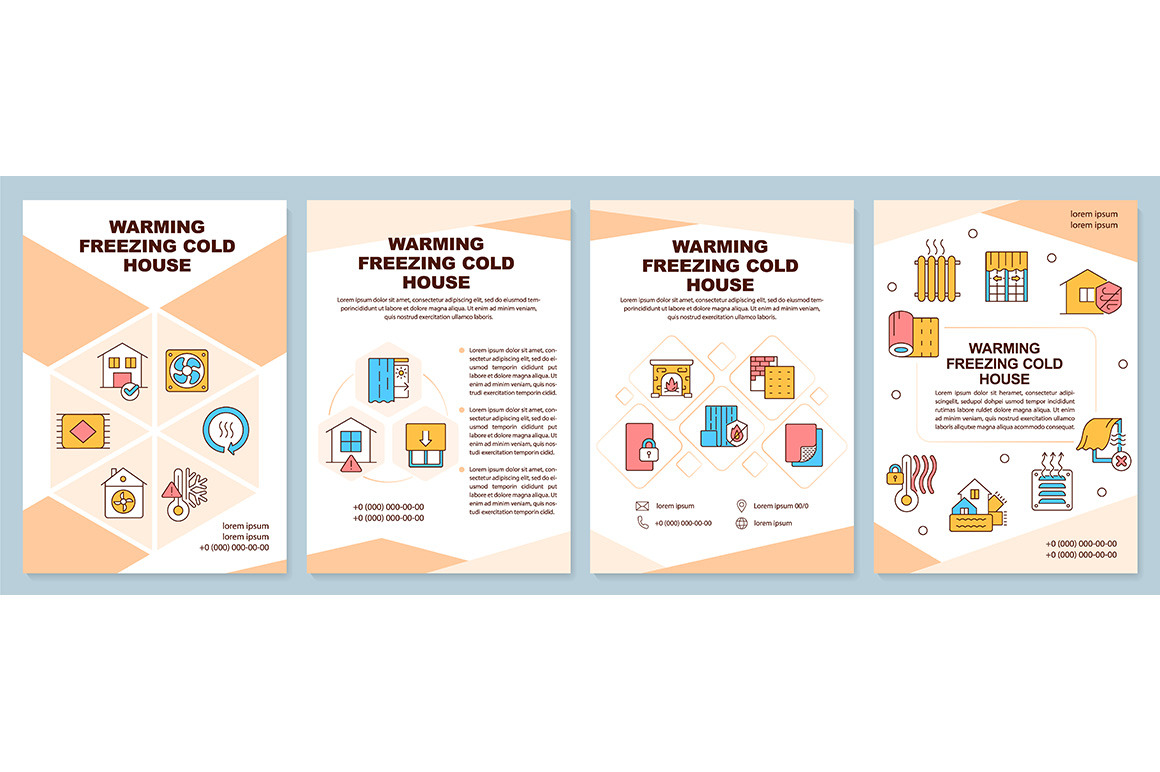 Warming freezing cold house peachy, a Templates & Theme by IMG Visuals