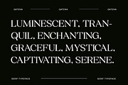 Gatena Serif Modern, a Serif Font by Yukita Creative (Thumbnail 6 of 10)