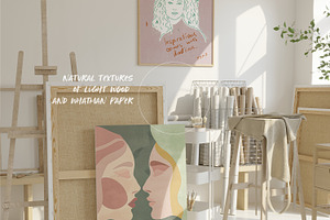 ART THERAPY Frame Mockup Set