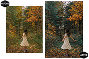 12 Sweet Autumn Photoshop Actions, an Action Add-On by Hue Palettte Studio (Thumbnail 2 of 10)
