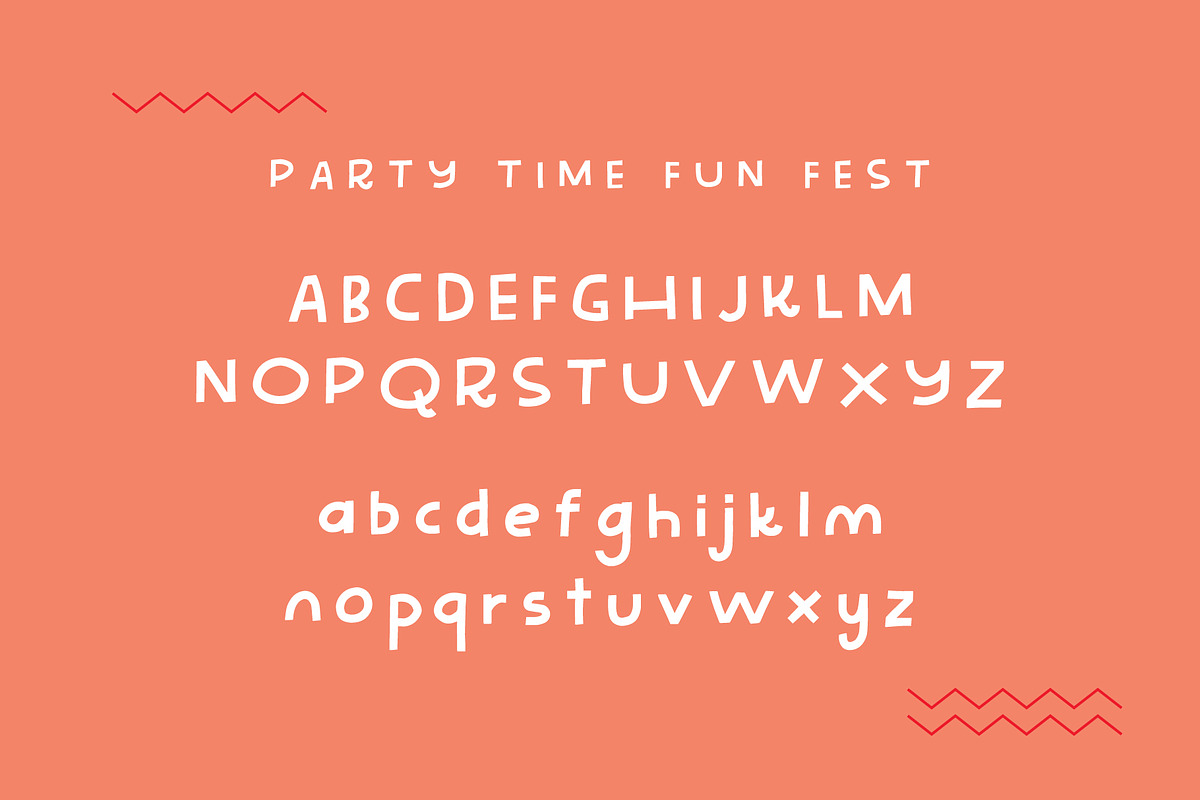 Party Time Fun Fest - The best font! preview 4