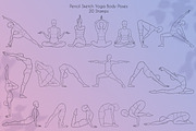 155 Procreate Female Poses Bundle, a Brush Add-On by SmuffizStudio (Thumbnail 7 of 9)