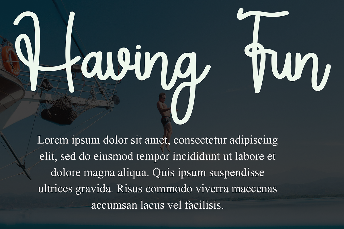 Delight, a Handwritten Font by FreshTypeINK (Photo 2 of 8)
