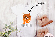 Onesie Mockup Bundle, Baby Bodysuit, an Apparel Mockup by SUBLIME Styled Stock (Thumbnail 9 of 17)