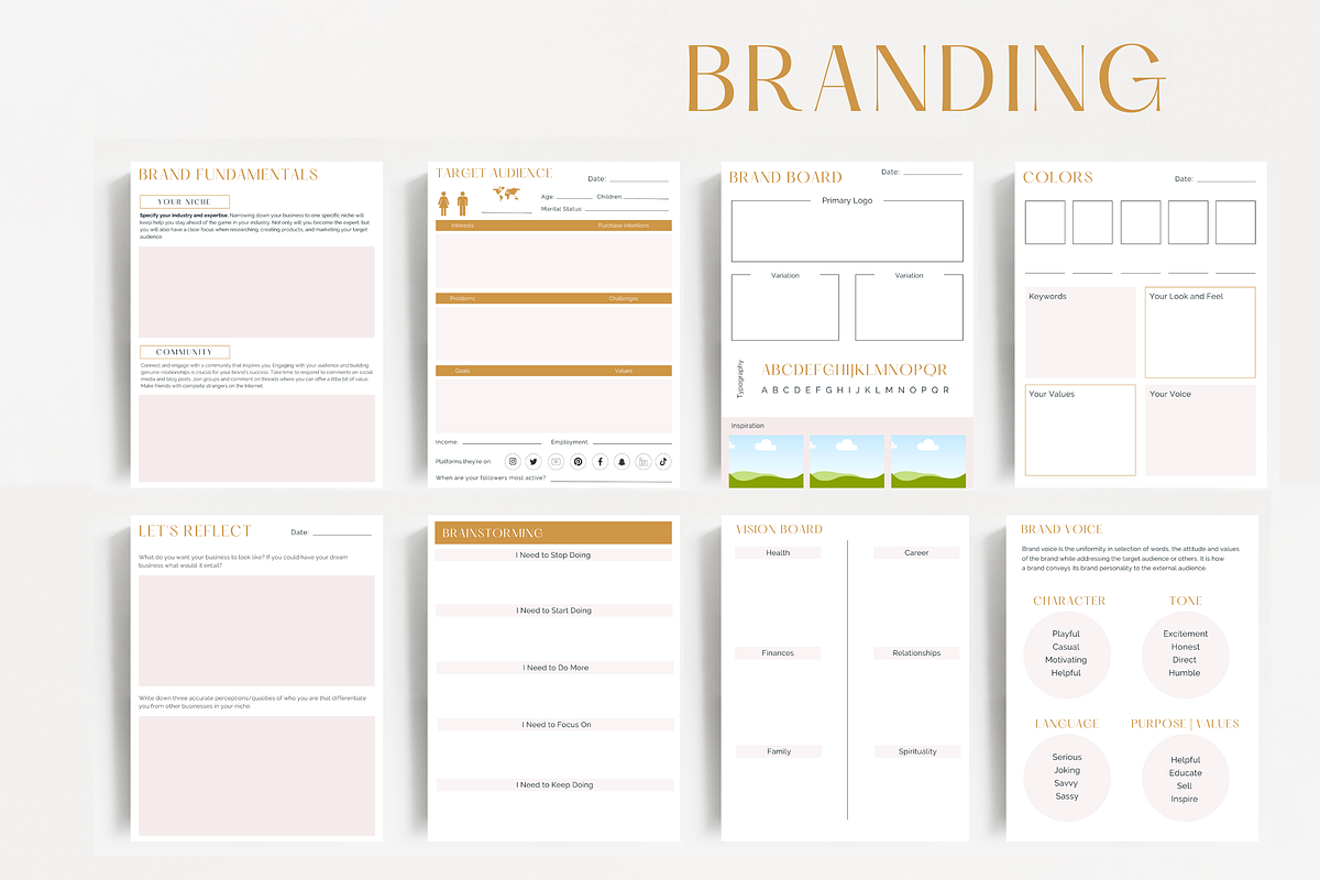 2023 Blogging Planner, a Stationery Template by Marketing Templates Co. (Photo 7 of 11)