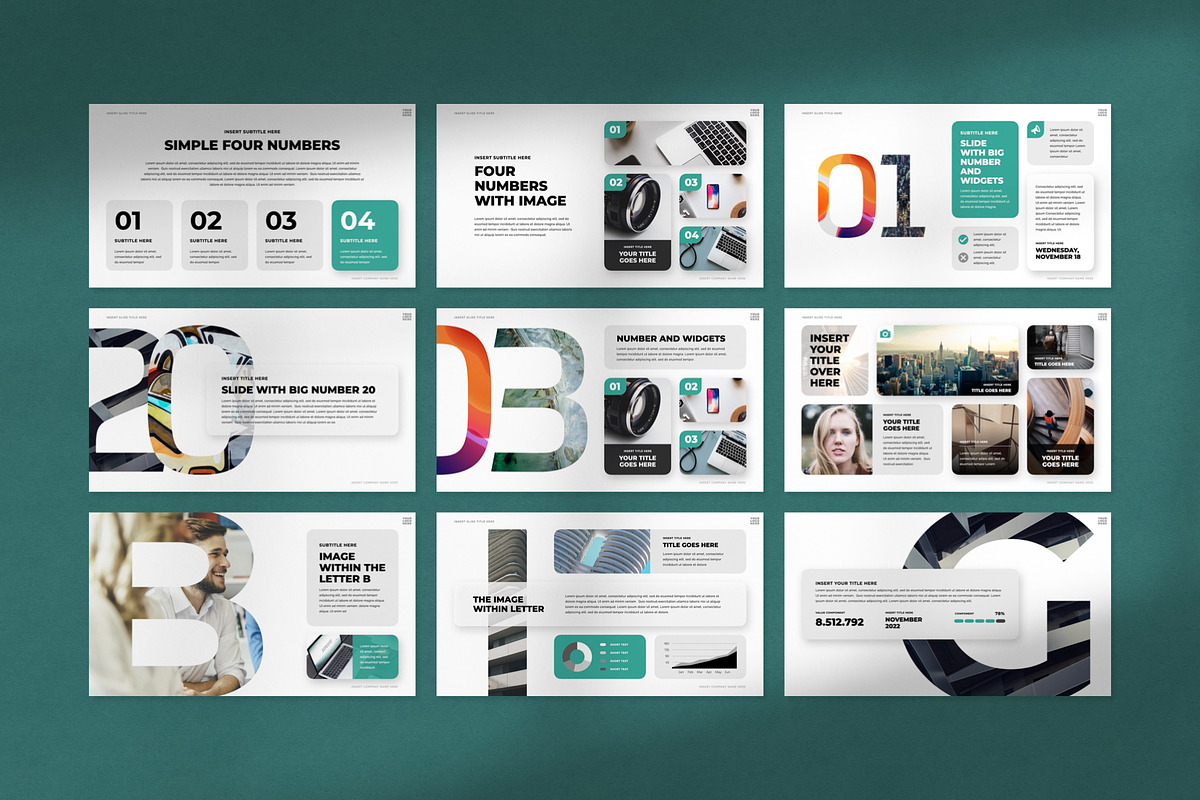 WDGT Animated PowerPoint Template, a Presentation Template by Creathrive Design (Photo 14 of 15)