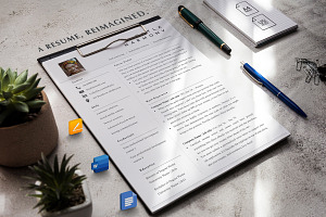 ATS Friendly CV Template Word, Pages