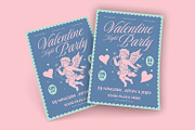 Valentine Night Party Flyer Template, a Flyer Template by megarez (Thumbnail 3 of 3)