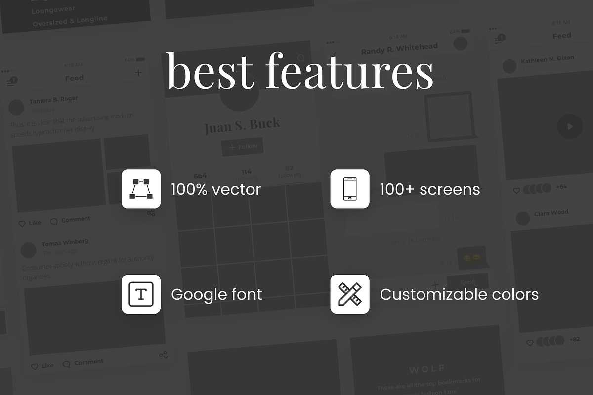 L.A.Z.A Wireframe Kit, a Wireframe Template by flyerittyer (Photo 4 of 4)