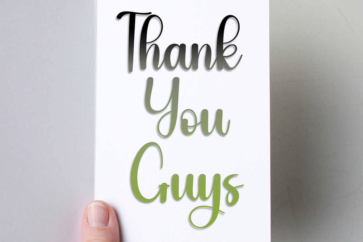 Thicky, a Handwritten Font by FreshTypeINK (Photo 7 of 8)