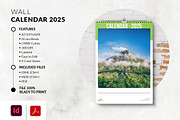 A3 2025 Printable Wall Calendar, a Stationery Template by MstArtwork (Thumbnail 7 of 7)