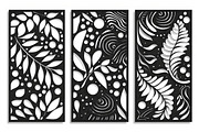 Decorative Wall Art Panel Vector Set, an Illustration by BIPLOB EXPERT (Thumbnail 4 of 9)