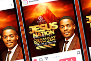 Church Flyer Design Template, a Social Media Template by church flyer templates (Thumbnail 5 of 5)